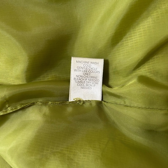 Olive Green Quilted Vest, Size Large, Christopher & Banks - Picture 7 of 8